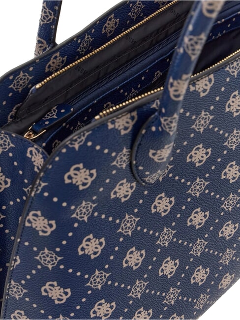 PATSIE Einkaufstasche, Umh&auml;ngetasche Marine-Logo - Damentaschen