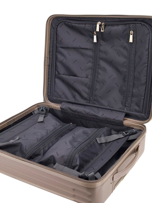 CENTENNIAL 18 Hartschalen-Trolley leichter Kaffee - Handgep&auml;ck