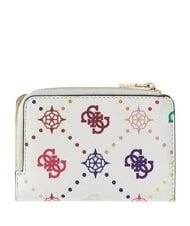GUESS EMELIE Kartenetui mit Platz f&uuml;r Banknoten Multi-Logo - Brieftaschen Damen - 3