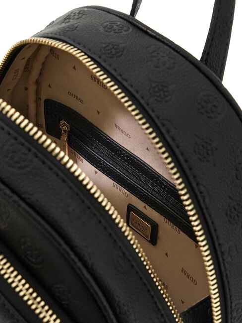 MANHATTAN 2 Rucksack schwarzes Logo - Damentaschen