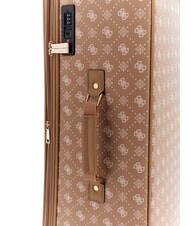 GUESS SILIA 28 Mittelgro&szlig;er, halbstarrer Wagen Keks-Logo - Halbharte Trolleys - 5