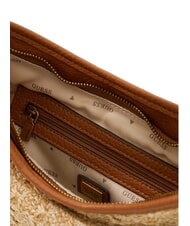 GUESS CAMDEN Umh&auml;ngetasche natur / cognac - Damentaschen - 4