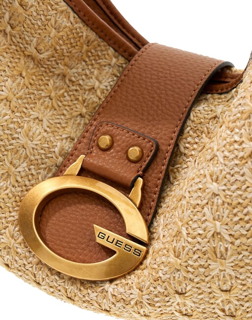 CAMDEN Umh&auml;ngetasche natur / cognac - Damentaschen