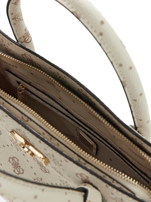 EMELIE LOGO2 Handtasche mit Schulterriemen Vanille-Logo - Damentaschen