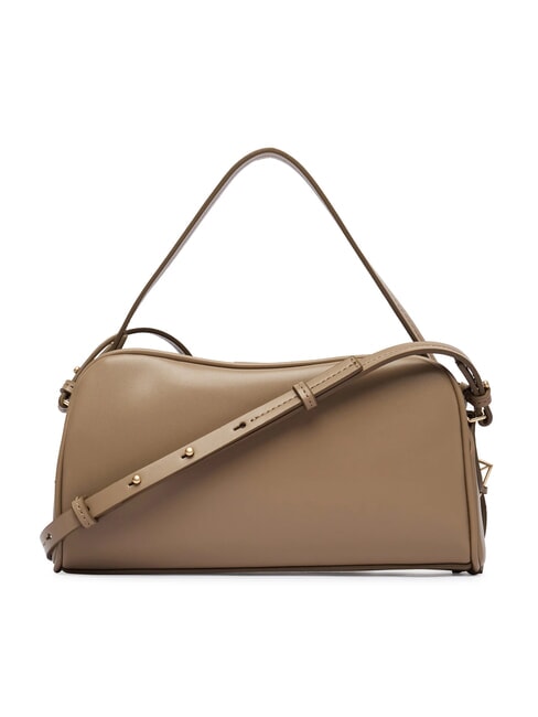 EMBOSSED LOGO BUSINE Handtasche mit Schulterriemen W&uuml;stentaupe - Damentaschen