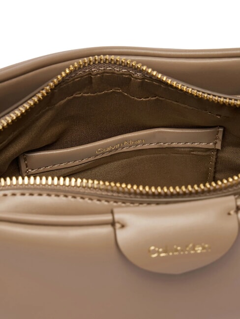 EMBOSSED LOGO BUSINE Handtasche mit Schulterriemen W&uuml;stentaupe - Damentaschen