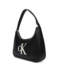 CALVIN KLEIN BOLD MONOGRAM Umh&auml;ngetasche Schwarz/Wei&szlig; - Damentaschen - 3