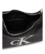 CALVIN KLEIN BOLD MONOGRAM Umh&auml;ngetasche Schwarz/Wei&szlig; - Damentaschen - 5