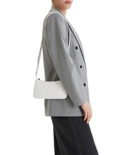 CALVIN KLEIN BOLD MONOGRAM Mini-Schultertasche Wei&szlig;es Steinkraut - Damentaschen - 4