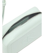 CALVIN KLEIN BOLD MONOGRAM Mini-Umh&auml;ngetasche fl&uuml;sterndes Blau - Damentaschen - 4