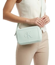 CALVIN KLEIN BOLD MONOGRAM Mini-Umh&auml;ngetasche fl&uuml;sterndes Blau - Damentaschen - 5