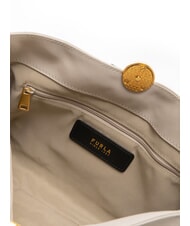 FURLA CAMPIONARIO - SFERA SOFT M Umh&auml;ngetasche Vanille - Damentaschen - 5