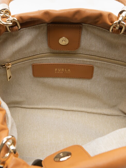 CAMPIONARIO - MIONIDO Handtasche Havanna-T&ouml;ne + Brandy - Damentaschen