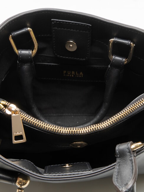 CAMPIONARIO - NUVOLA  Handtasche mit Schulterriemen Schwarz - Damentaschen