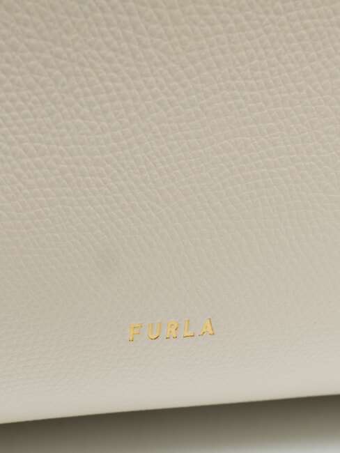 CAMPIONARIO - RIVA Schultertasche, Leder CREME - Damentaschen