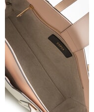 FURLA CAMPIONARIO - RIVA Schultertasche, Leder CREME - Damentaschen - 5