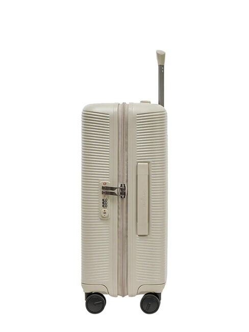 ULTIMA Erweiterbarer Hartschalen-Trolley Beige - Handgep&auml;ck