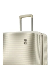 ECHOLAC ULTIMA Gro&szlig;er, stabiler, ausziehbarer Wagen Beige - Harte Trolleys - 8