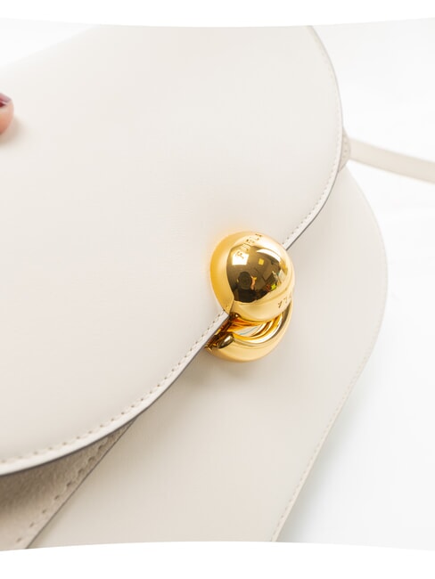 CAMPIONARIO - SFERA Schultertasche aus Leder Vanille - Damentaschen