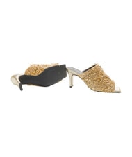 FURLA CAMPIONARIO - DIAMANTE  Sandalen mit Strasssteinen Farbe Gold + Farbe Hellgold - Damenschuhe - 6