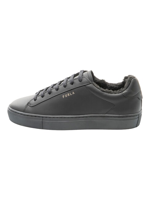 CAMPIONARIO - NICE  Ledersneakers Schwarz - Damenschuhe
