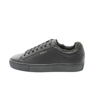 FURLA CAMPIONARIO - NICE  Ledersneakers Schwarz - Damenschuhe - 4