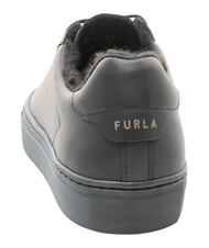 FURLA CAMPIONARIO - NICE  Ledersneakers Schwarz - Damenschuhe - 5