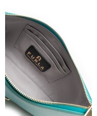 FURLA CAMPIONARIO - DIAMANTE Mini-Schultertasche Smaragd - Damentaschen - 4