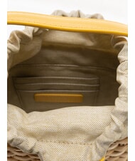 FURLA CAMPIONARIO - VIOLETTA  Mini-Handtasche mit Schulterriemen natural+cream - Damentaschen - 5