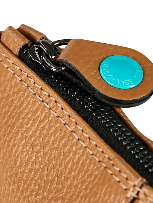 BEYONCE Mittelgro&szlig;e Lederclutch mit Schulterriemen G&auml;mse - Damentaschen