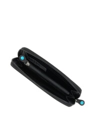 GABS GMONEY17 Gro&szlig;e Ledergeldb&ouml;rse mit Rei&szlig;verschluss Begonie - Brieftaschen Damen - 4