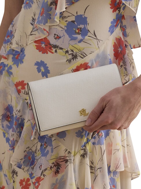 ADAIR 2 Geldb&ouml;rse mit Schulterriemen weiches Wei&szlig; - Brieftaschen Damen