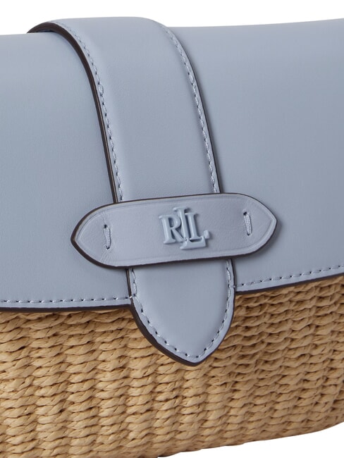 LYNDEN Mini-Tasche mit verstellbarem Schultergurt Natur-/Alpenblau - Damentaschen