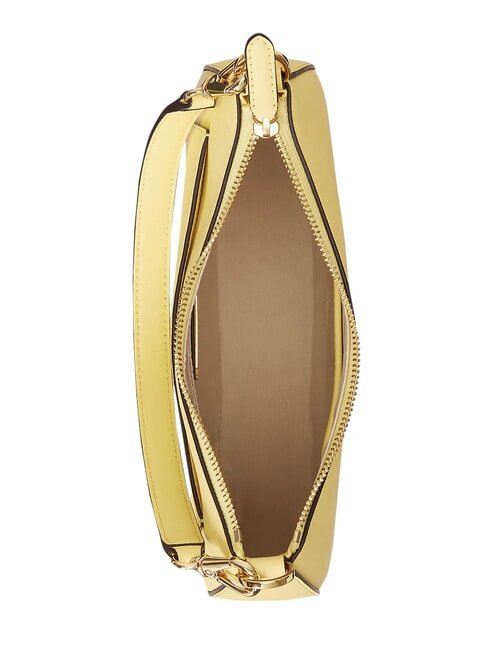 DANNI Umh&auml;ngetasche, mit Schultergurt, aus Leder Zitronensorbet - Damentaschen