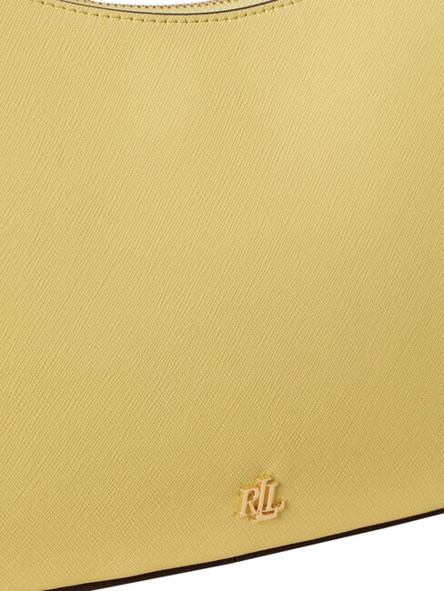 DANNI Umh&auml;ngetasche, mit Schultergurt, aus Leder Zitronensorbet - Damentaschen