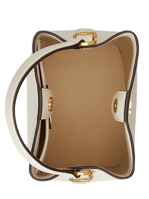 REESE Handtasche mit Schulterriemen aus Leder sanftes Wei&szlig; - Damentaschen