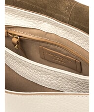 GIANNI CHIARINI HELENA ROUND Handtasche mit Schulterriemen aus Leder Sand - Damentaschen - 4