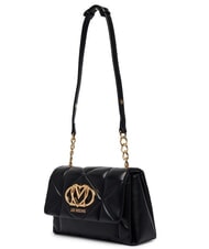 LOVE MOSCHINO EMBOSSED Umh&auml;ngetasche Schwarz - Damentaschen - 3