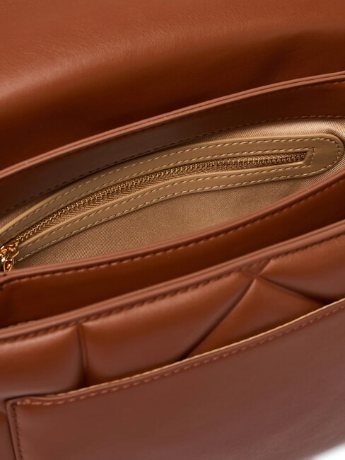 EMBOSSED Umh&auml;ngetasche braun - Damentaschen