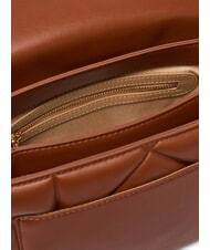 LOVE MOSCHINO EMBOSSED Umh&auml;ngetasche braun - Damentaschen - 5