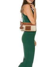 LOVE MOSCHINO STRAW CHIC Mini-Schultertasche - Damentaschen