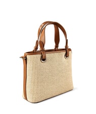 LOVE MOSCHINO STRAW CHIC Handtasche mit Schulterriemen - Damentaschen