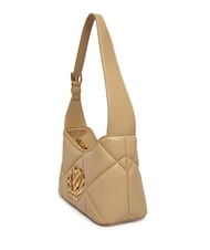LOVE MOSCHINO EMBOSSED Umh&auml;ngetasche Taupe - Damentaschen - 3