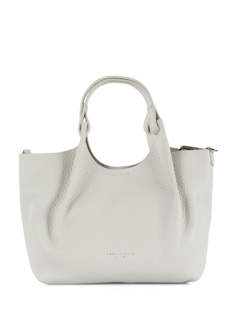 DUA Umh&auml;ngetasche aus Leder Sand - Damentaschen