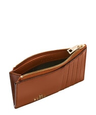 FURLA CAMELIA Flache Brieftasche aus Leder Cognac - Brieftaschen Damen - 3