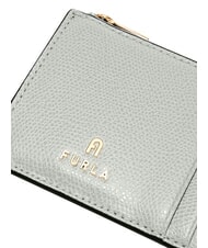 FURLA CAMELIA Flache Brieftasche aus Leder KRISTALLFARBE d - Brieftaschen Damen - 4