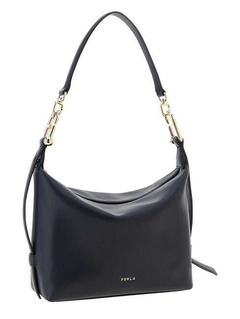 TONIE Kleine Ledertasche mit Schulterriemen Mittelmeer - Damentaschen