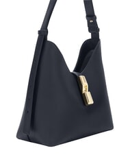 FURLA GOCCIA Schultertasche, Leder Tintenblau - Damentaschen - 5