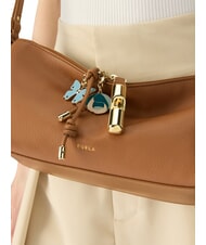 FURLA DEBBY Schultertasche, Leder Brandy - Damentaschen - 4