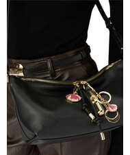 FURLA DEBBY Schultertasche, Leder Schwarz - Damentaschen - 5